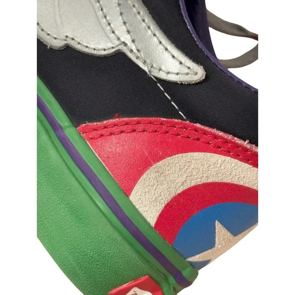 VANS x Marvel Vans Off The‎ Wall Old Skool Shoes - Avengers Size 7 M / 8.5 W